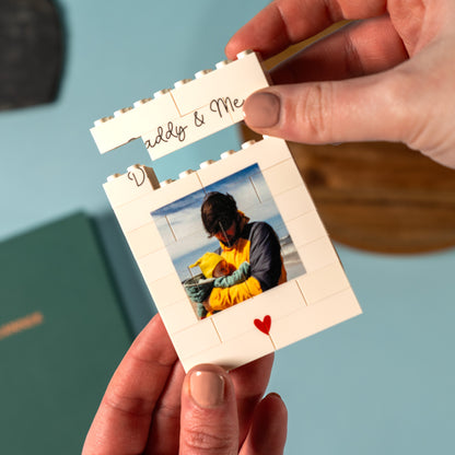 LEGO® Brick personalised gift for dads, grandads, stepdads, or uncles – playful and heartfelt keepsake